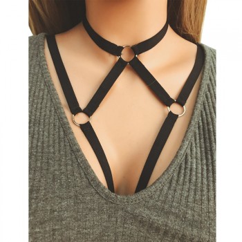 Accessory for strappy neckline