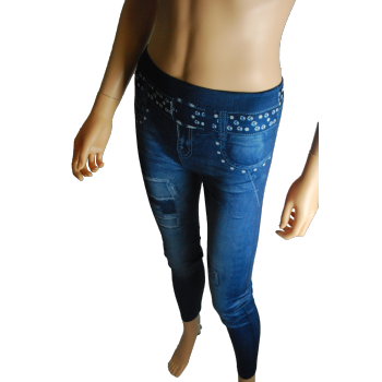 Blue jeans leggings “Aïcha”